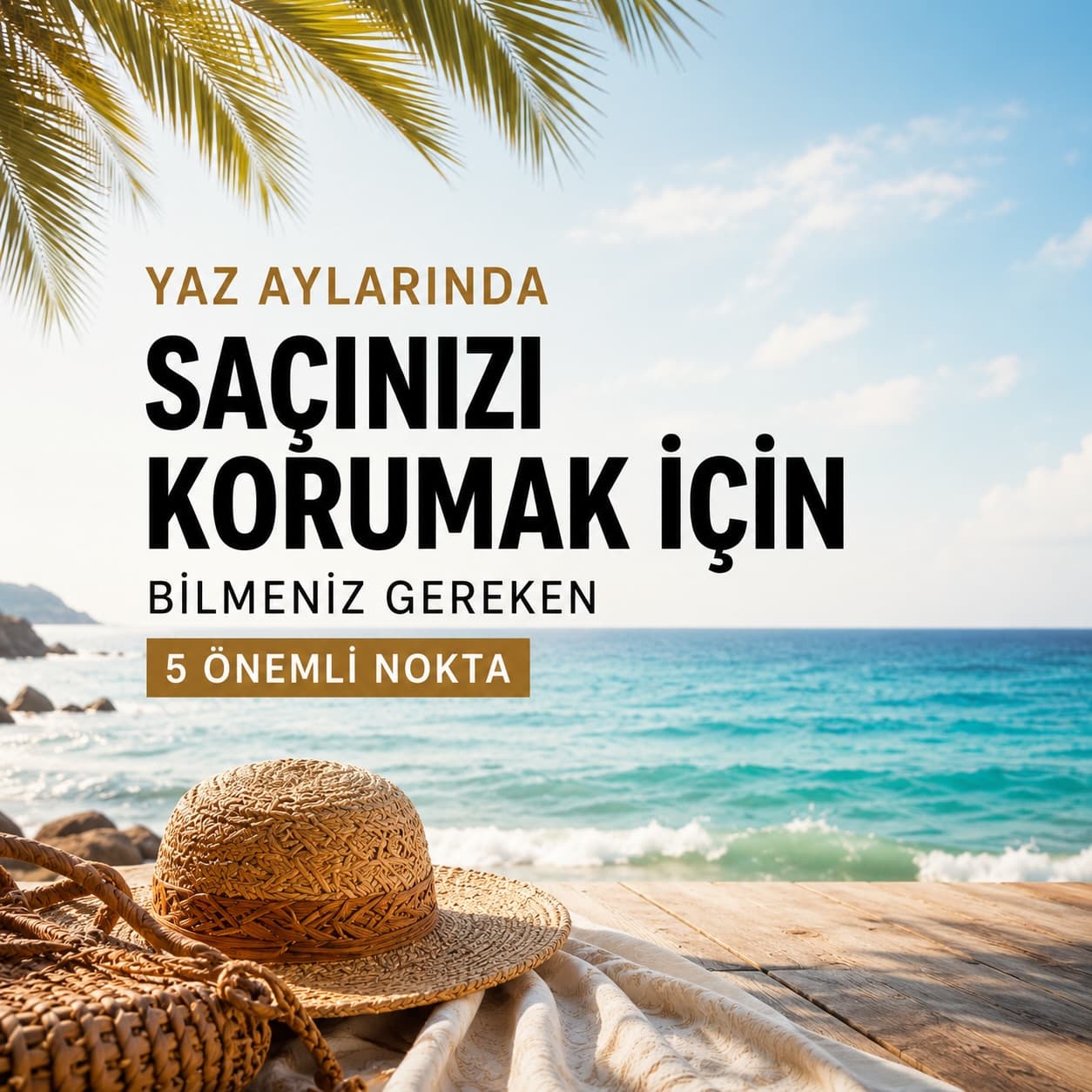 Yaz aylarında saçınızı korumak, sonrasında onarmaktan daha değerlidir. ☀️ Küçük alışkanlıklar; daha sağlıklı, daha parlak ve daha güçlü saçl
